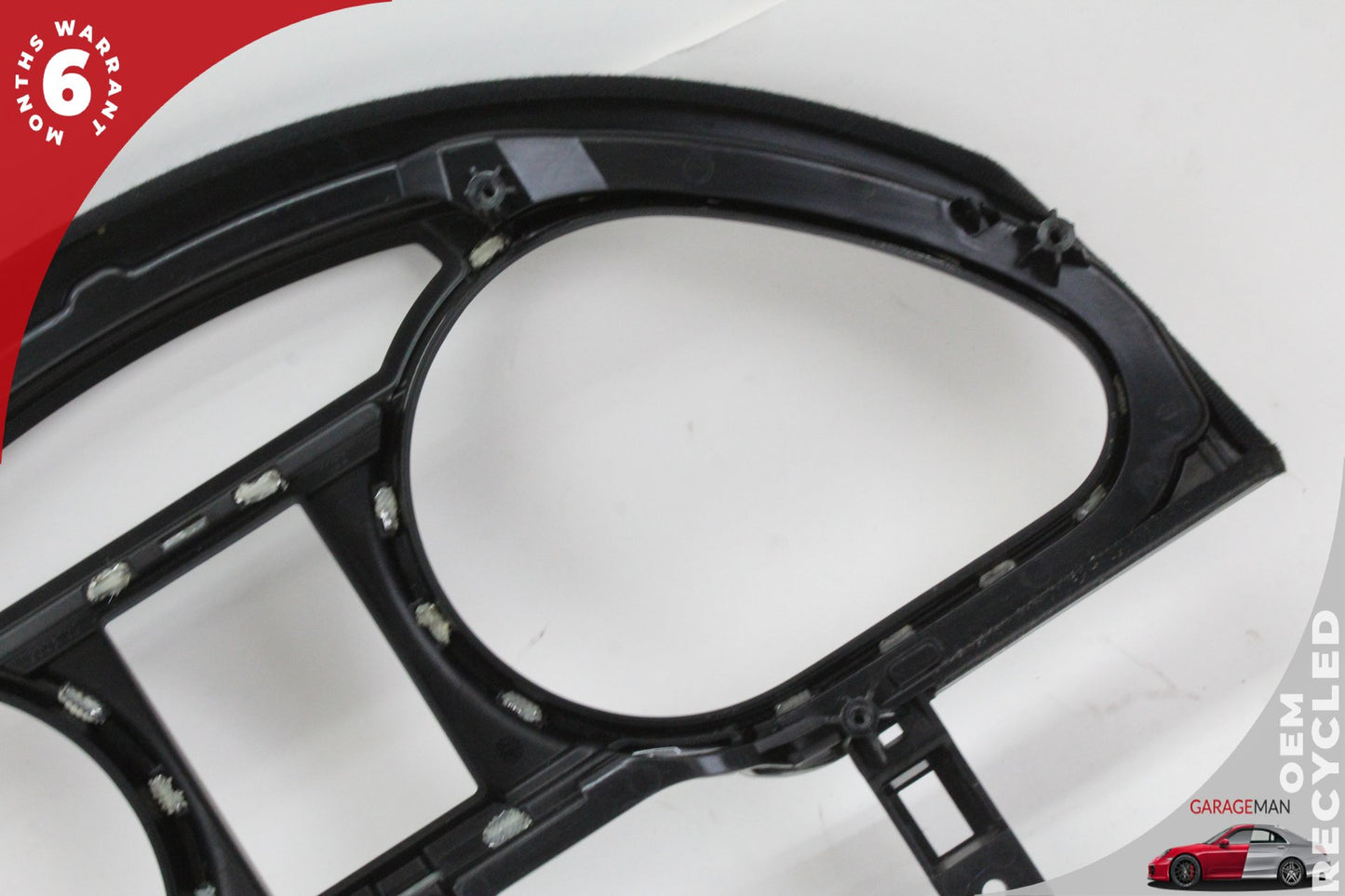 2010-2015 Audi Q7 Front Dash Instrument Cluster Trim Cover Panel w/ Switches OEM