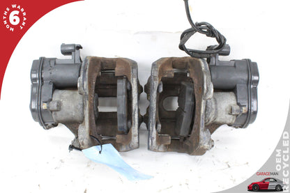 2011-2016 BMW 550i F10 Rear Left and Right Side Brake Calipers Set of 2 6793047