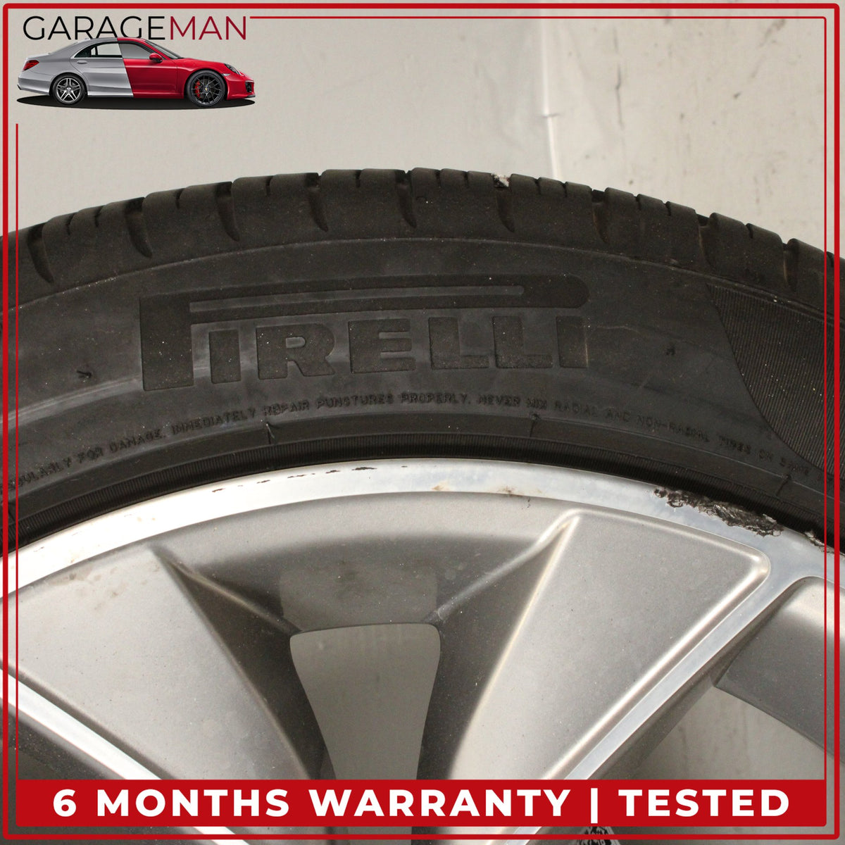 2011-2018 BMW X3 X4 F25 F26 Front or Rear Wheel Rim w/ Pirelli Tire 6862890 OEM