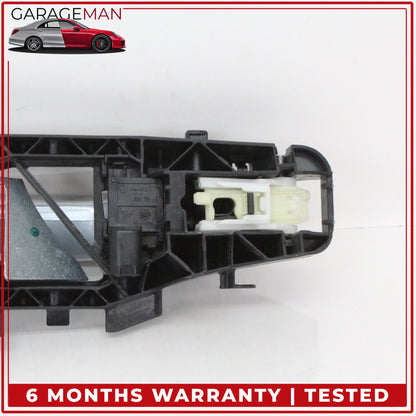 2015-2020 Mercedes W205 C300 Rear Left Side Exterior Door Handle Silver OEM