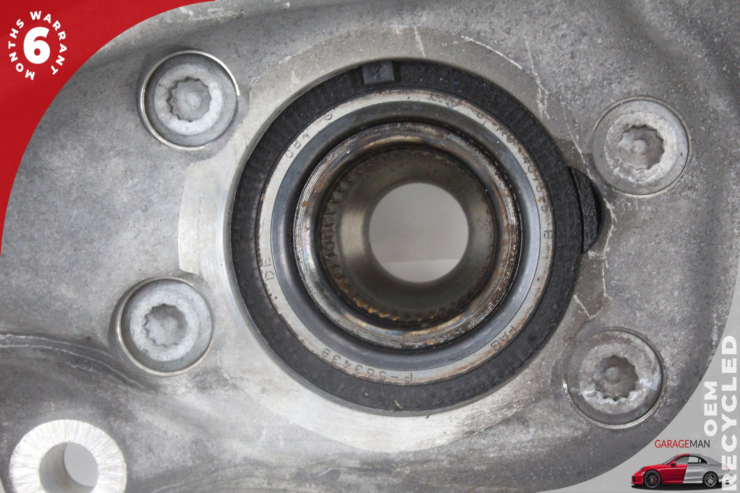 09-18 Audi A6 C7 AWD 3 Front Left Spindle Knuckle Wheel Hub 4G0407241 Genuine