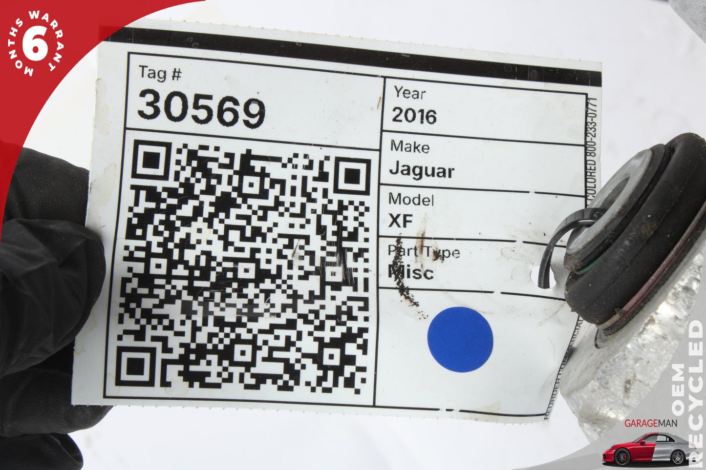 2016-2020 Jaguar XF X260 Rear Right Spindle Knuckle Wheel Hub GX635A970AE OEM