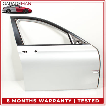 2009-2015 BMW 740i Front Right Passenger Side Door Shell Silver Metallic OEM