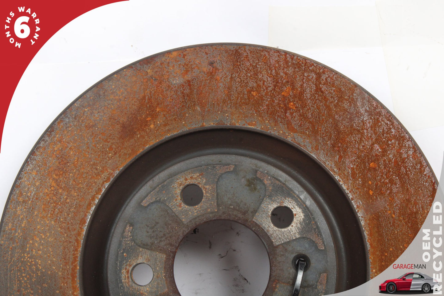 2018-2024 Audi Q5 AWD 2.0L Rear Left and Right Side Brake Rotor Disc Set 80A615601C