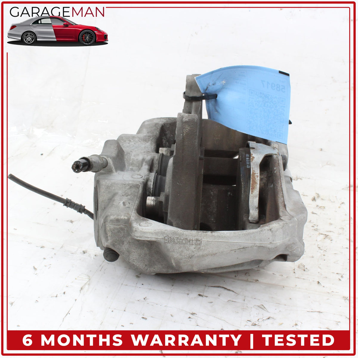 2011-2018 Audi A8 S8 Front Left and Right Side Brake Caliper Set 4H06BB OEM