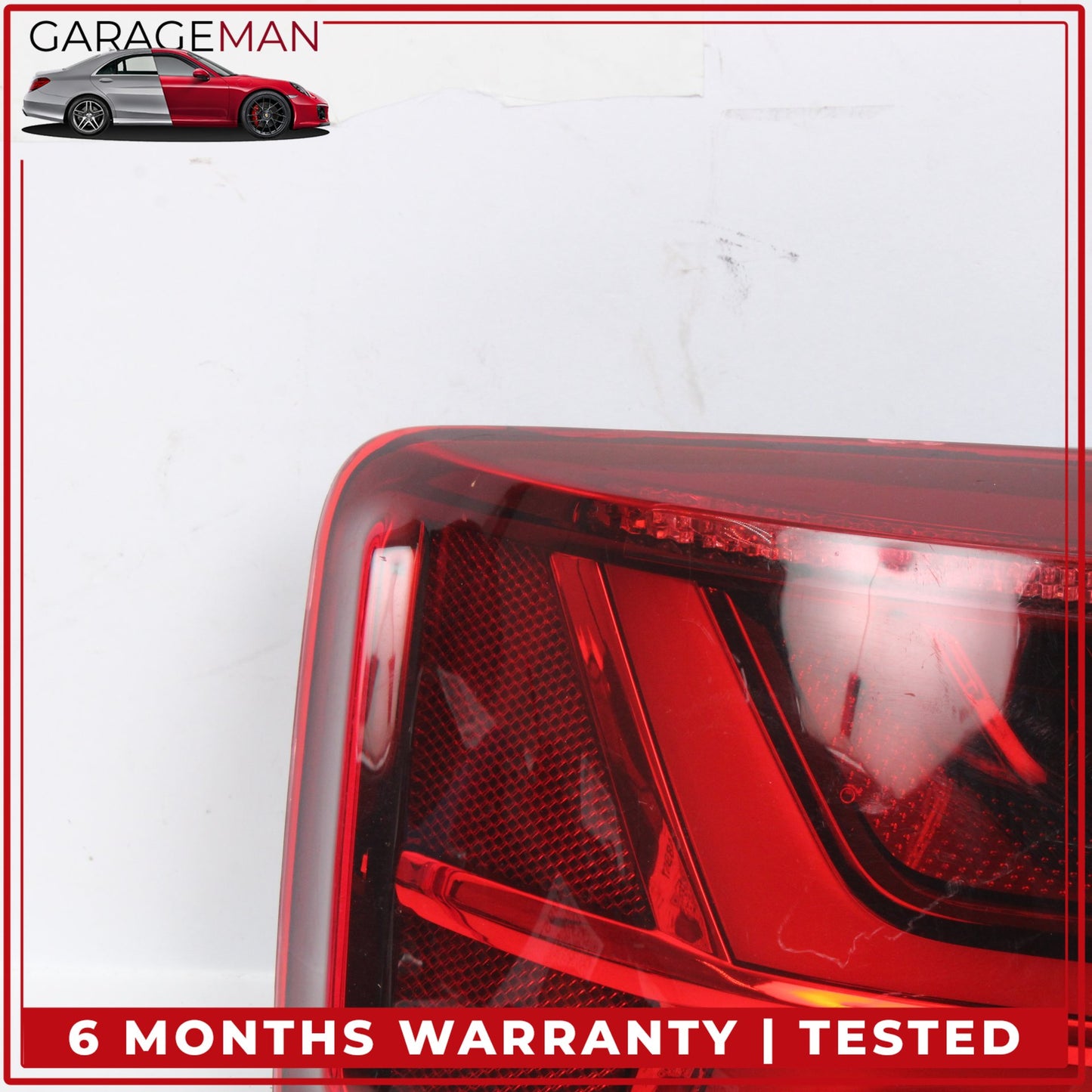 2016-2018 Audi A6 S6 Rear Left Side Outer Tail Light LED 4G5945095D OEM