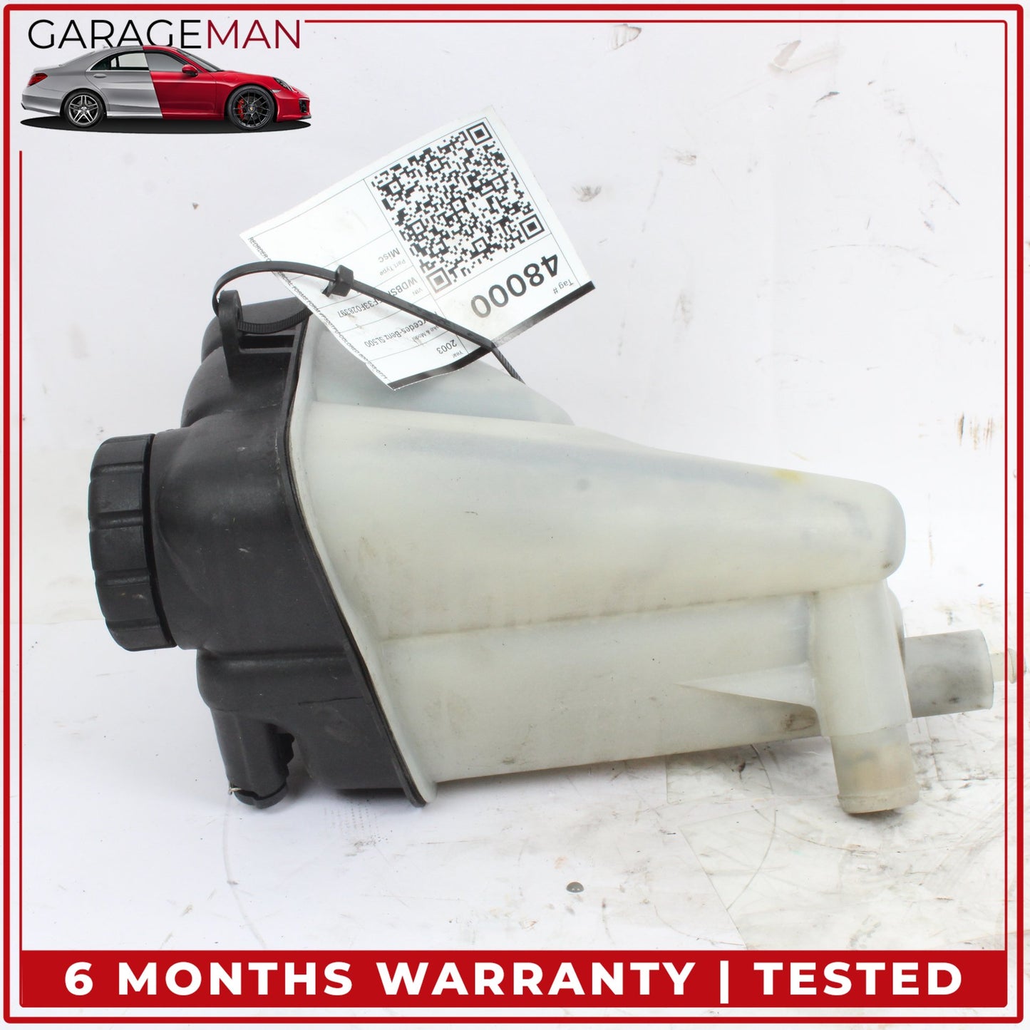 2003-2012 Mercedes R230 SL500 SL600 Coolant Overflow Reservoir 2305000249 OEM