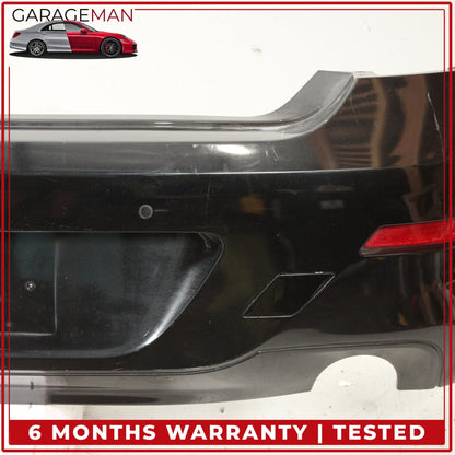 2012-2019 BMW 640i 650i F12 Rear Bumper Cover Panel Black Metallic OEM