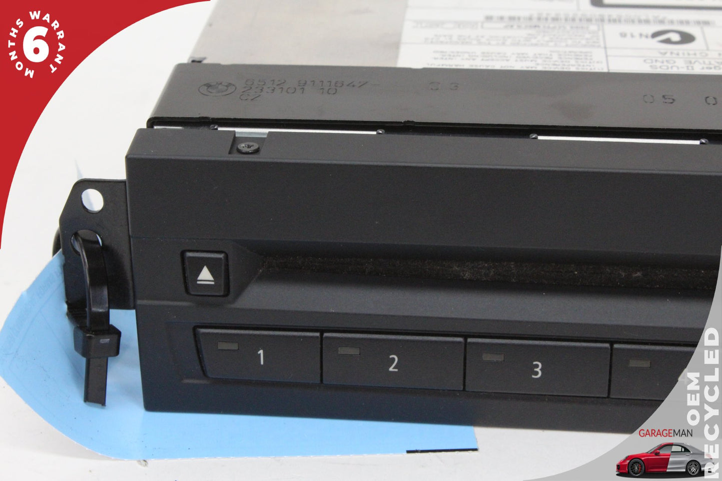 2007-2017 BMW 750i X5 X6 Z4 528i 535i CD DVD Changer 6 Disk Player 9219962 OEM