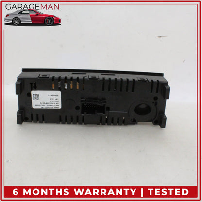 2014-2019 BMW X5 F15 Rear AC Climate Control Switch Panel Ceramic 9285823 OEM