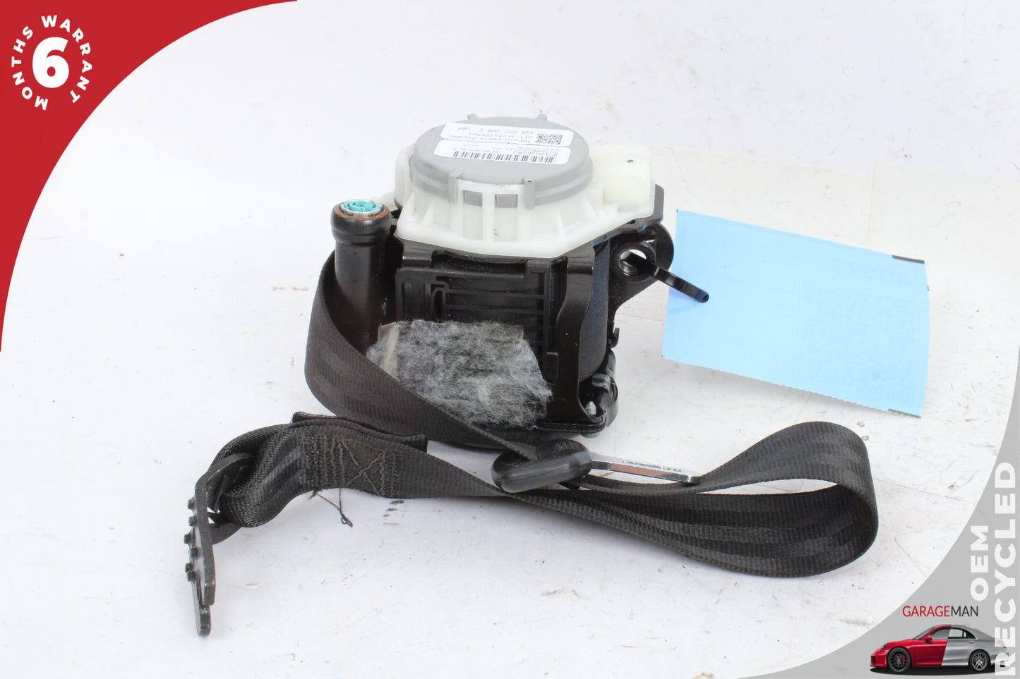 2012-2018 Audi A6 A7 Rear Left or Right Side Seat Belt Black 4G0857805C OEM