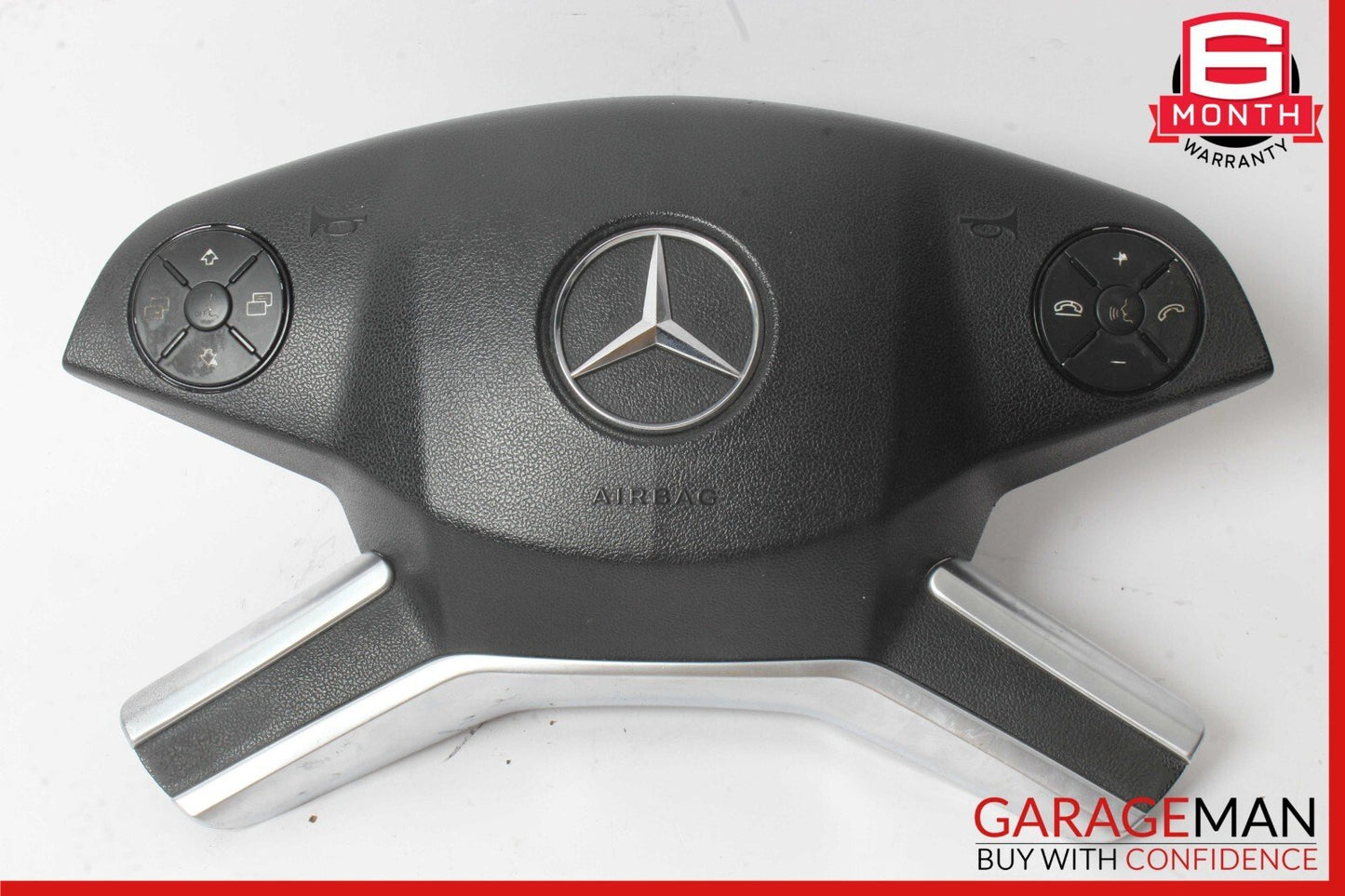 09-13 Mercedes X164 GL550 R350 ML350 Steering Wheel Airbag Air Bag Black OEM