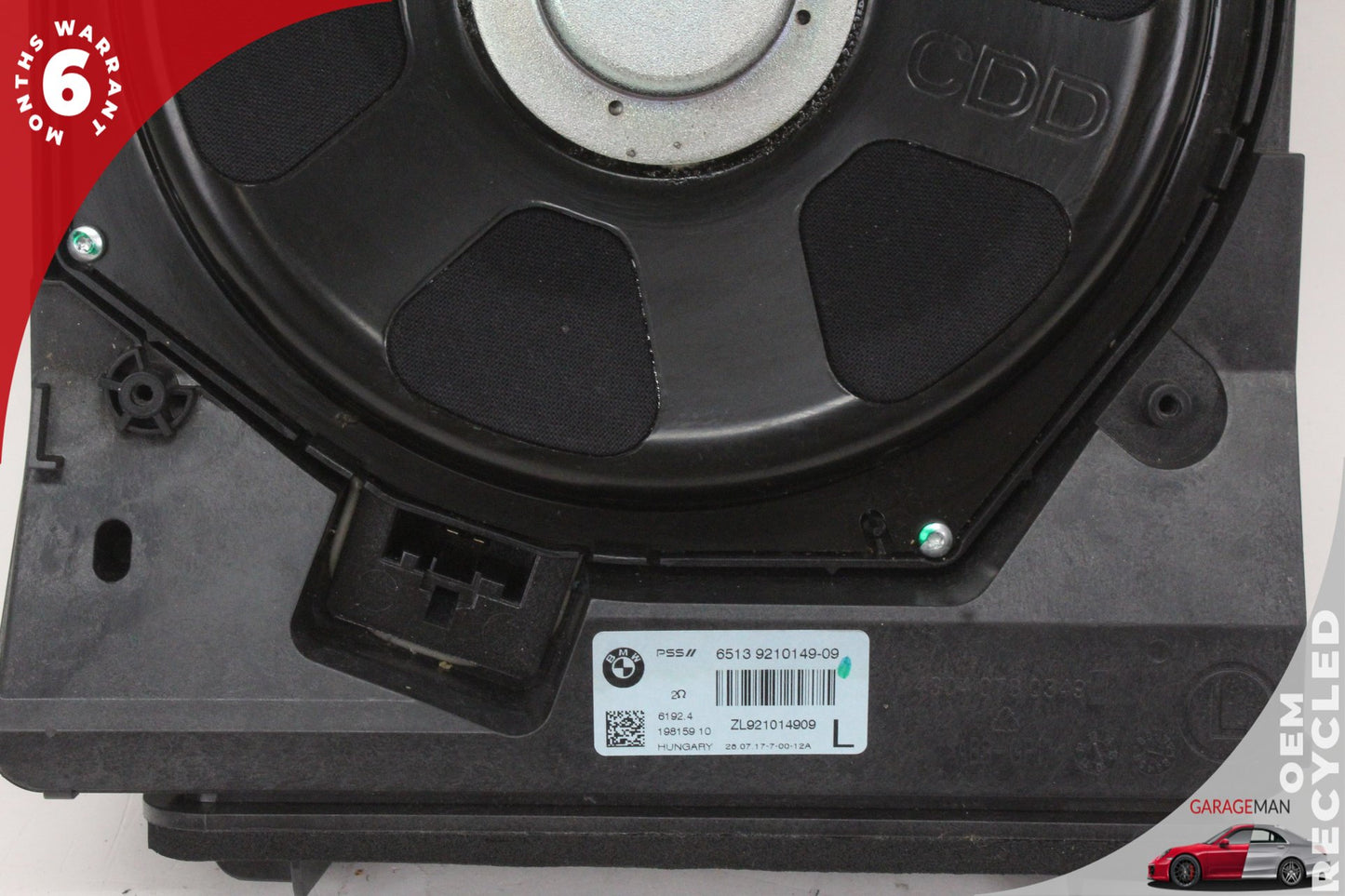 2012-2020 BMW 430i F36 Front Left and Right Side Subwoofer Speaker 9210149 OEM