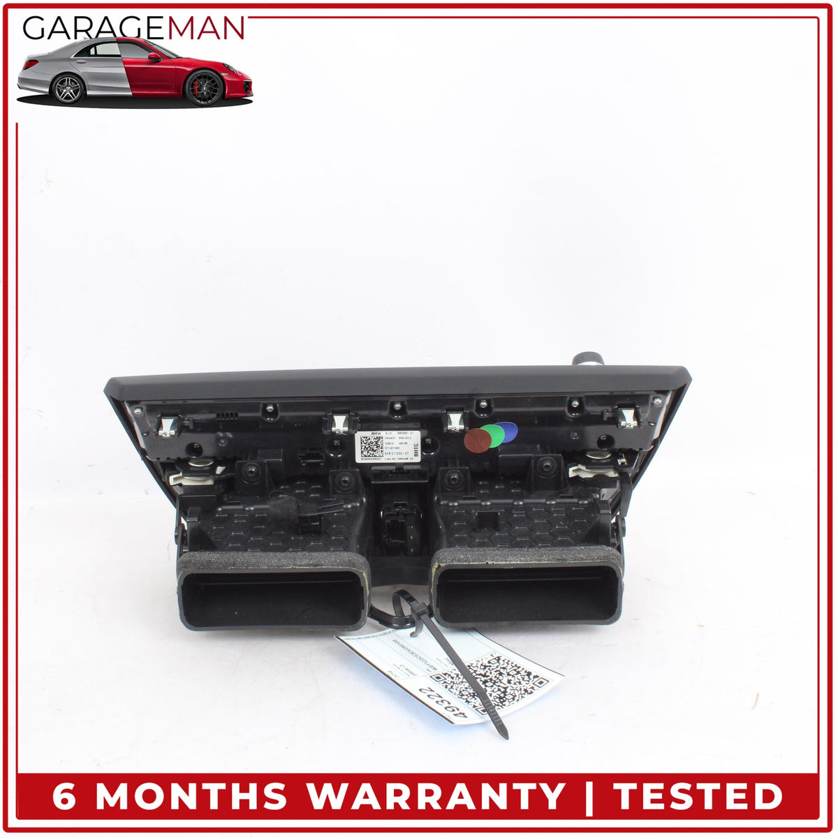 2014-2021 BMW i3 I01 AC A/C Temperature Climate Control Switch Panel 9352082 OEM