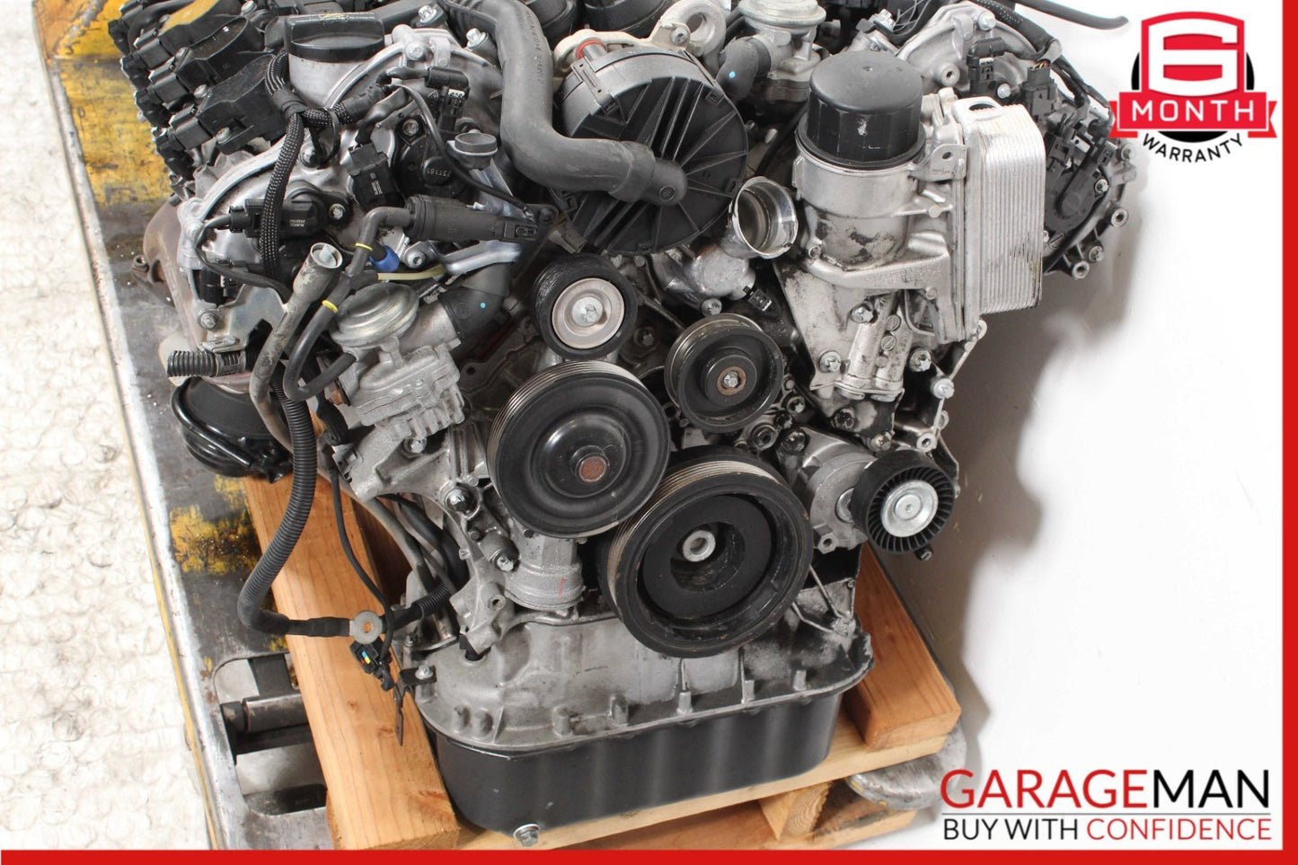07-12 Mercedes X164 GL450 4.6L Engine Motor Block Assembly OEM 173K