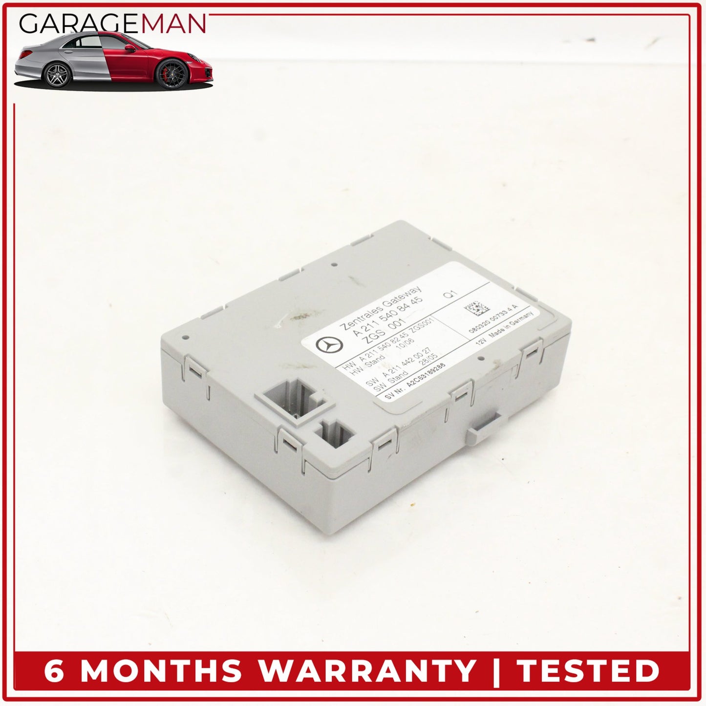 2003-2011 Mercedes W219 CLS550 Central Gateway Control Module 2115408445 OEM