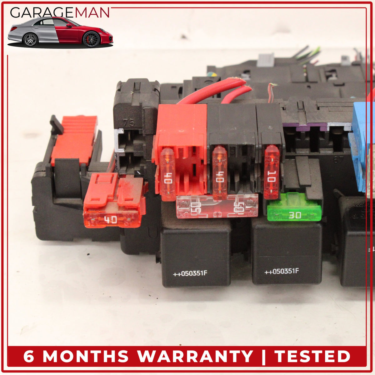 2000-2006 Mercedes W215 CL500 Rear SAM Fuse Box Relay Module 0315451632 OEM