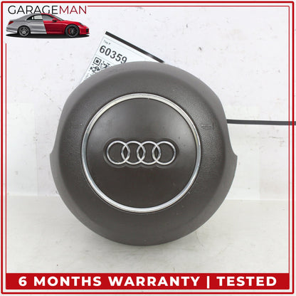 2012-2018 Audi A7 Front Left Side Steering Wheel Airbag Brown 4G0880201H OEM