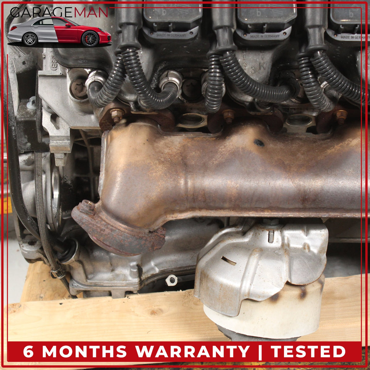 2002-2006 Mercedes W219 CLS500 RWD 5.0L Complete Engine Motor Assembly OEM 161k