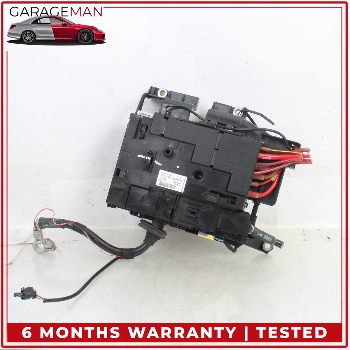 2011-2018 Porsche Cayenne 958 Rear Trunk Relay Junction Fuse Box 7P0937548H OEM