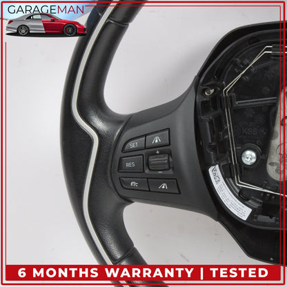 2014-2021 BMW i3 I01 Front Left Driver Side Steering Wheel Black 6870168 OEM