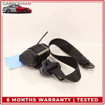 1999-2001 Porsche 911 Carrera Front Right Side Seat Belt Black 99680303403 OEM