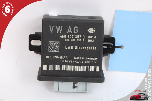 2011-2018 Audi A6 A7 Headlight Range Control Module 4H0907357B OEM