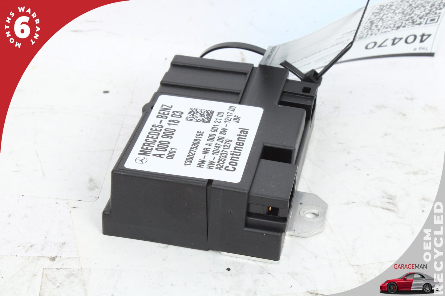 11-20 Mercedes-Benz GL450 X166 SUV Fuel Pump Control Module 0009001803 Genuine