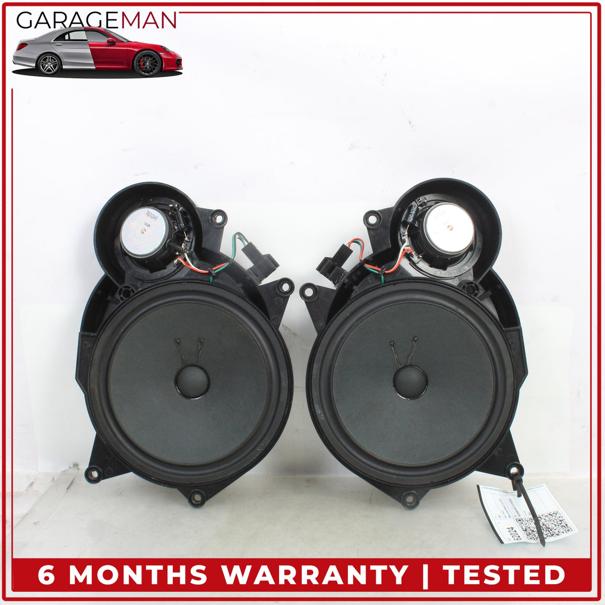 2005-2011 Mercedes R171 SLK280 Front Left and Right Door Audio Speaker Set OEM