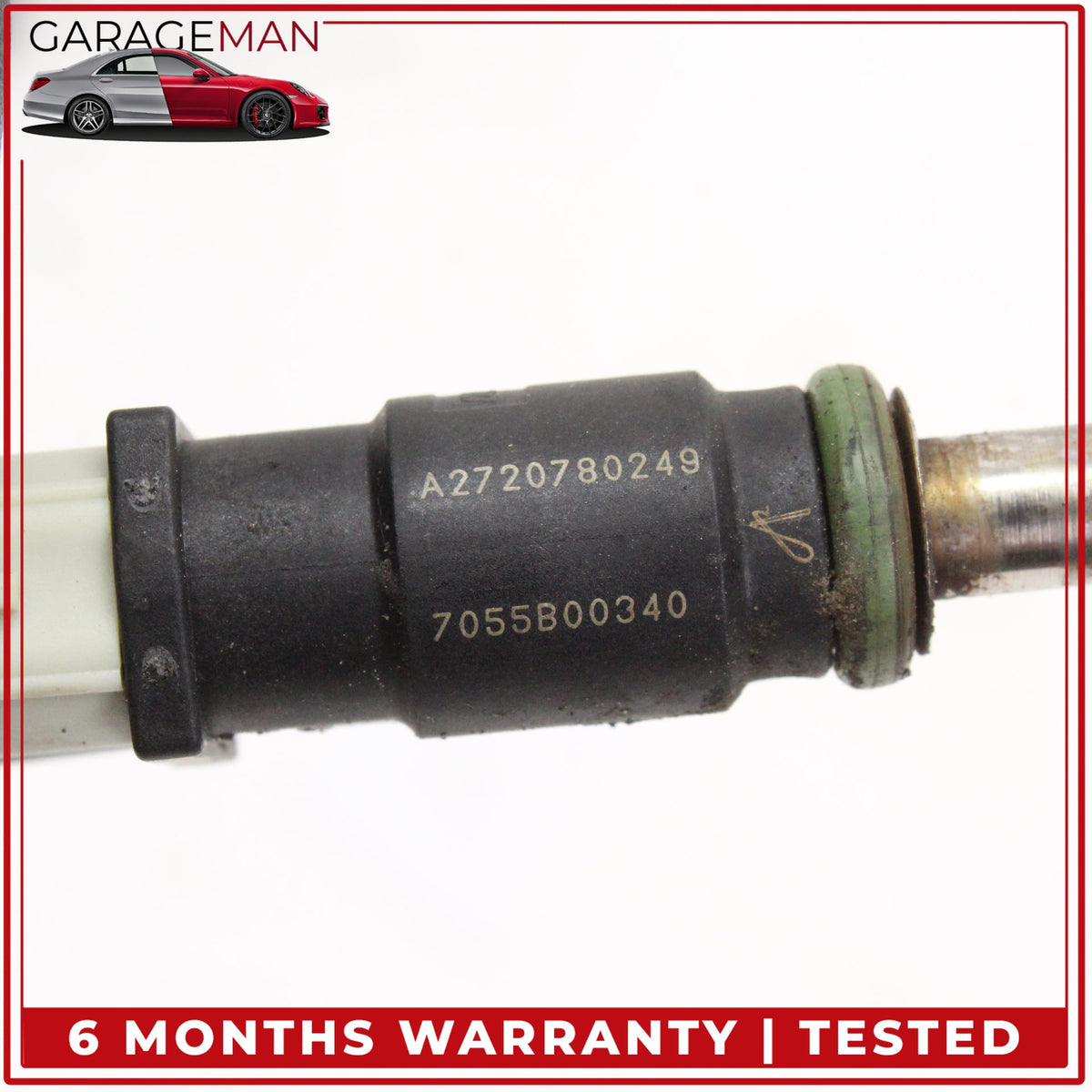 2005-2012 Mercedes W164 ML350 Fuel Injector Rail w/ Injectors 2720700995 OEM