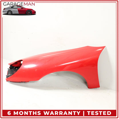 1997-2004 Porsche 911 996 Boxster 986 Front Left Fender Wing Side Panel Red OEM