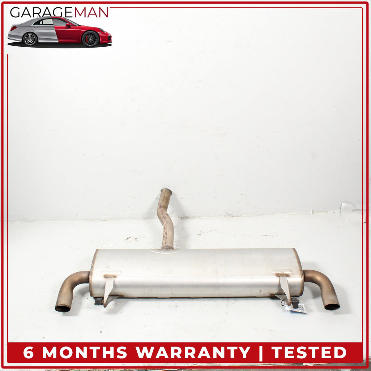 2016-2019 Mercedes-Benz GLC300 X253 Dual Exhaust Muffler Assembly 2534910001 OEM