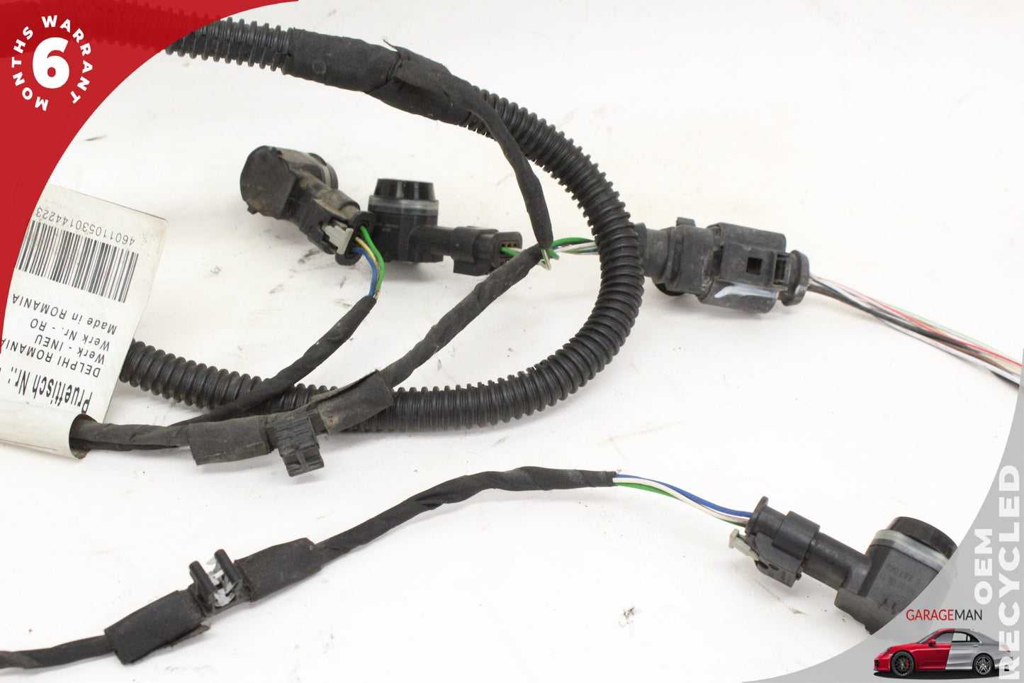 2011-2014 Porsche Cayenne 958 Bumper Wiring Harness Park Parking Sensors OEM