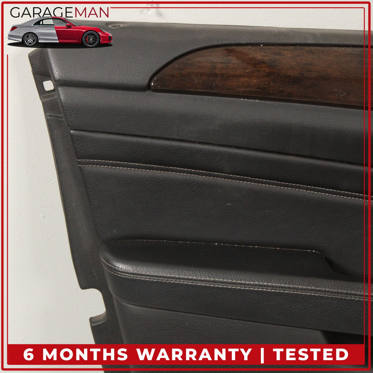 2012-2015 Mercedes W166 ML350 Front Left Side Door Trim Cover Panel Black OEM