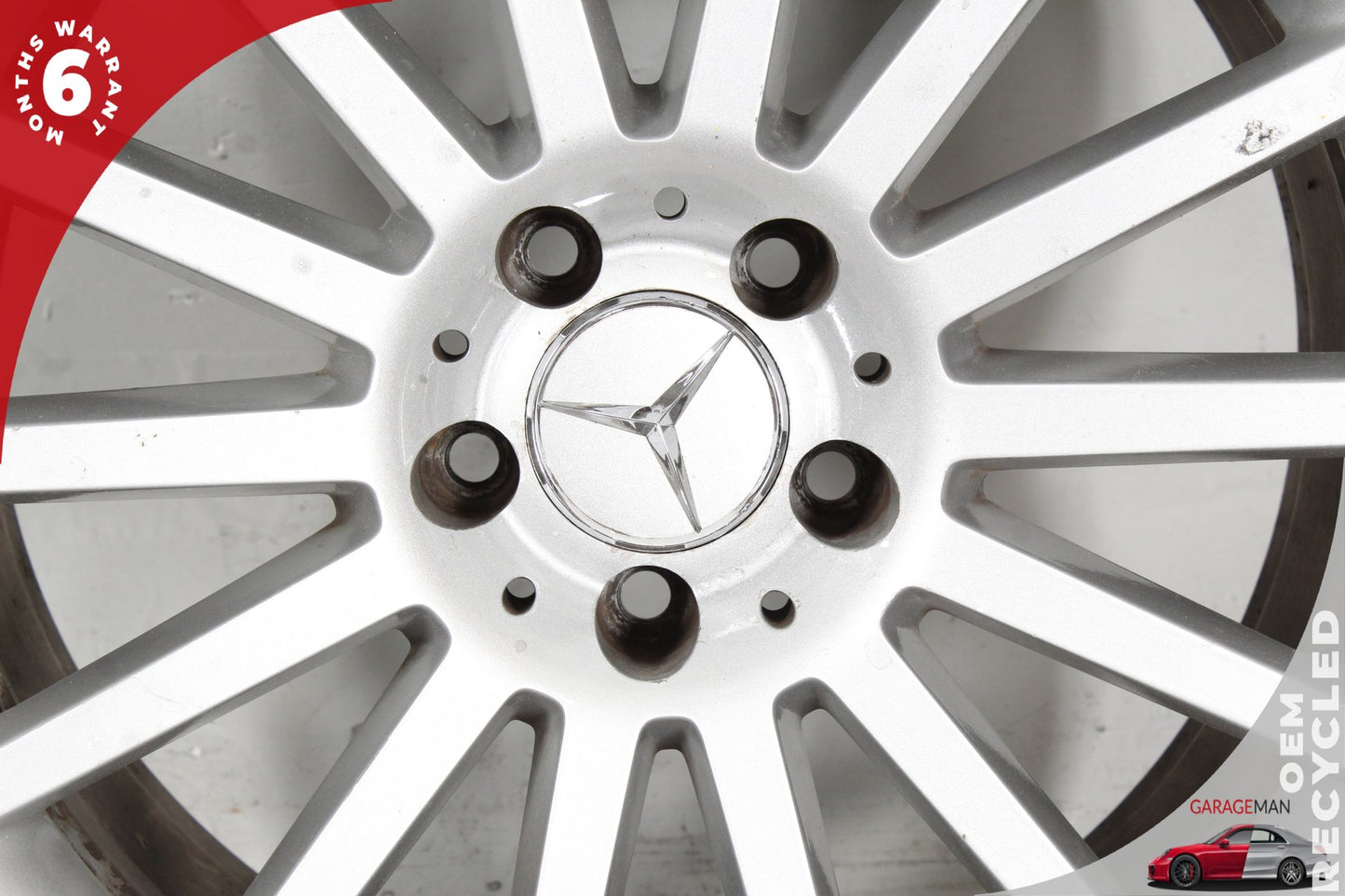 2008-2012 Mercedes R230 SL600 Rear Wheel Rim 14 Spoke 9.5JX18H2 ET33 2304013802