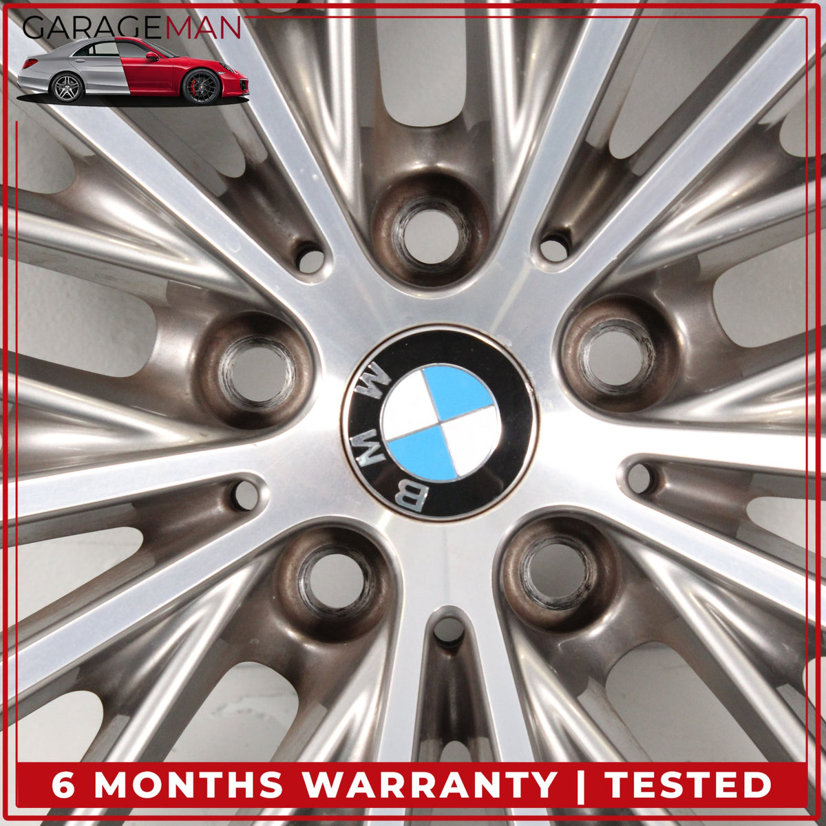 2017-2023 BMW 530e 530i M550i 540i Front Side Wheel Rim 8JX19H2 IS30 6894839 OEM