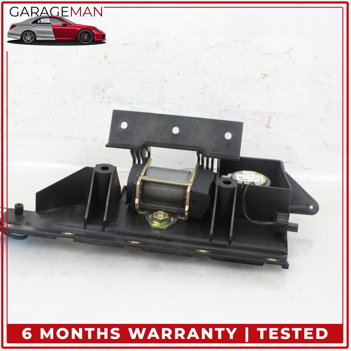 2003-2008 Mercedes R230 SL500 Rear Left Seatbelt Retractor Luggage w/ Speaker
