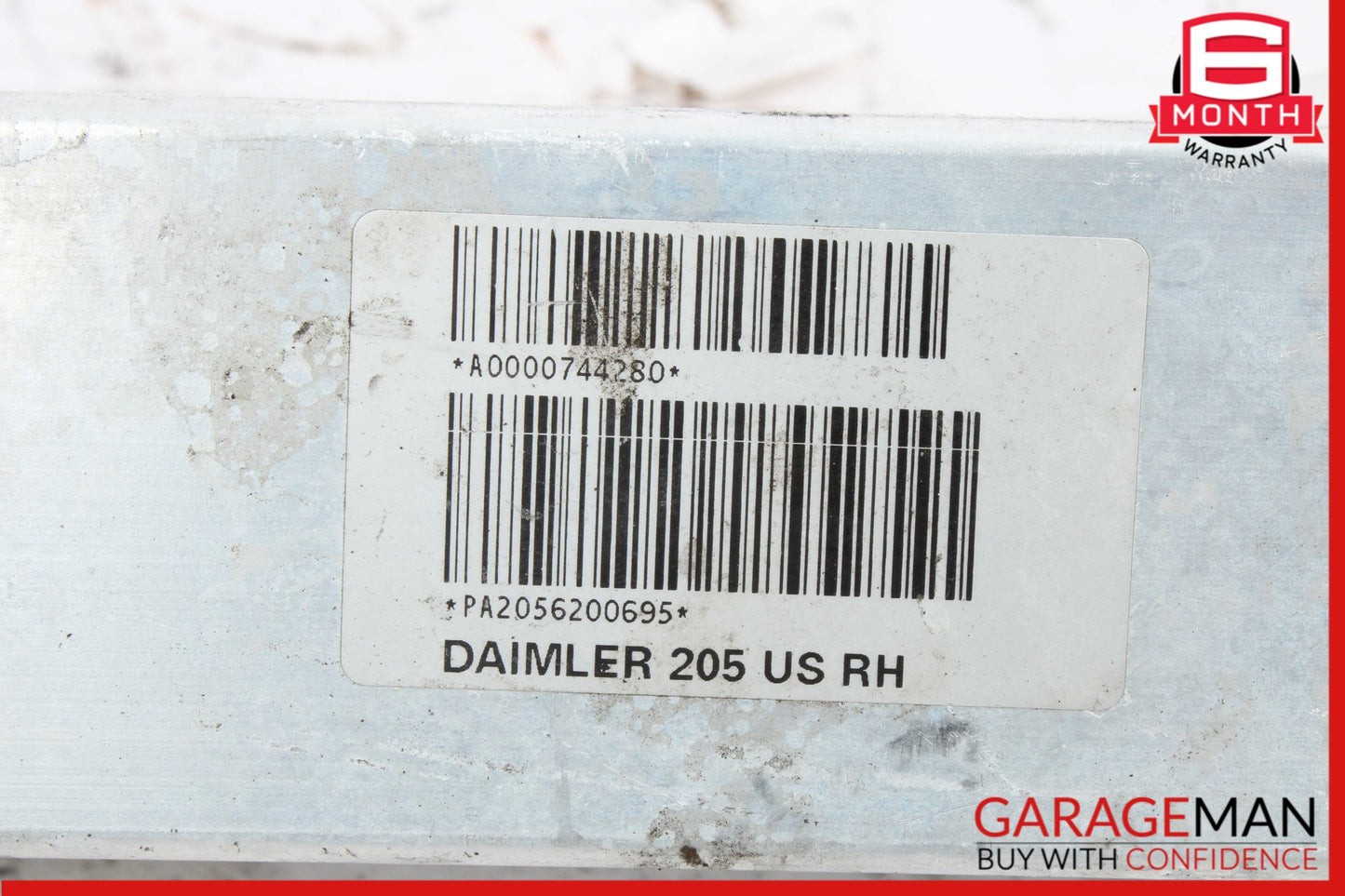 2015-2023 Mercedes W205 C300 Front Right Bumper Reinforcement Impact Bar OEM