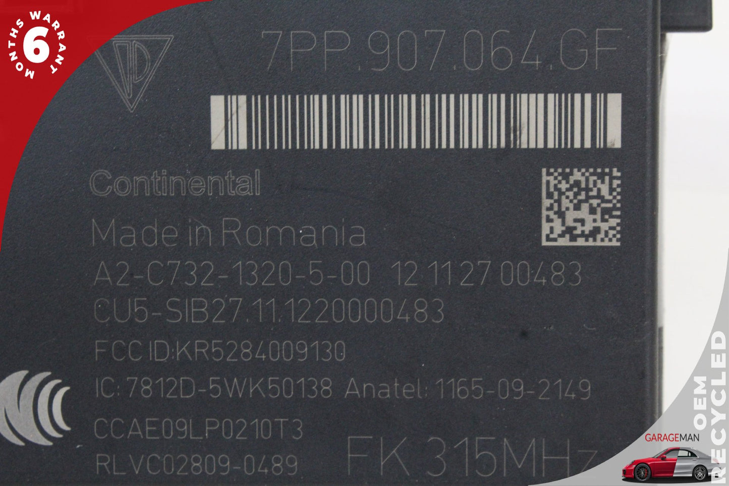 2012-2024 Porsche Cayenne BCM Body Comfort Control Module Unit 7PP907064GF OEM
