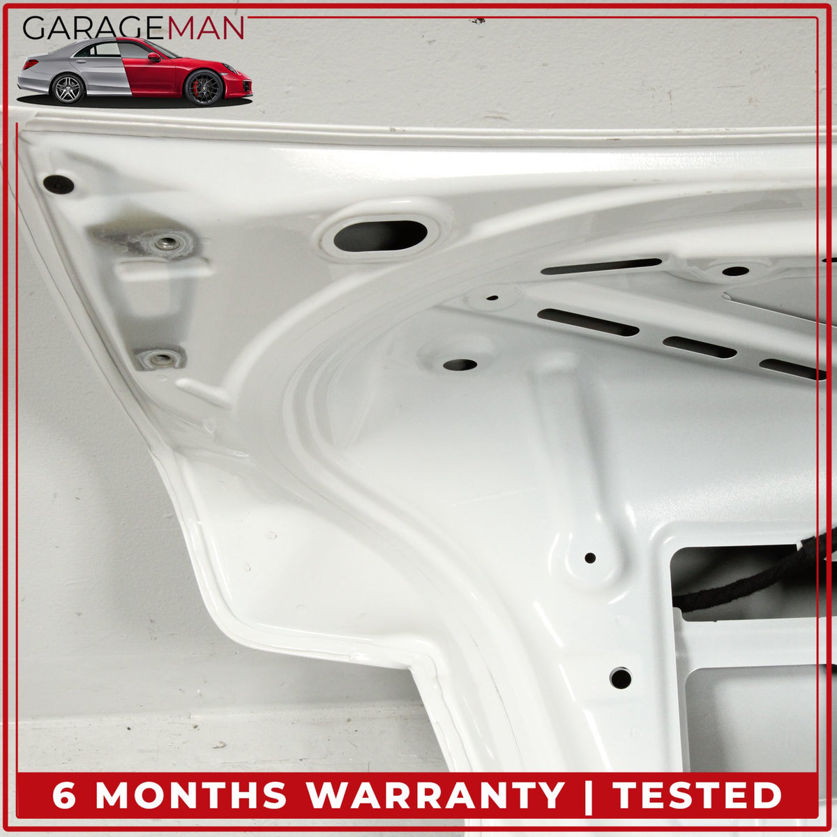 2014-2021 BMW 230i F22 Coupe Rear Trunk Lid Panel Assembly Alpine White OEM