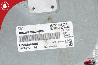 2011-2014 Porsche Cayenne 958 4.8L Engine Computer Control Module 7P5906033 OEM
