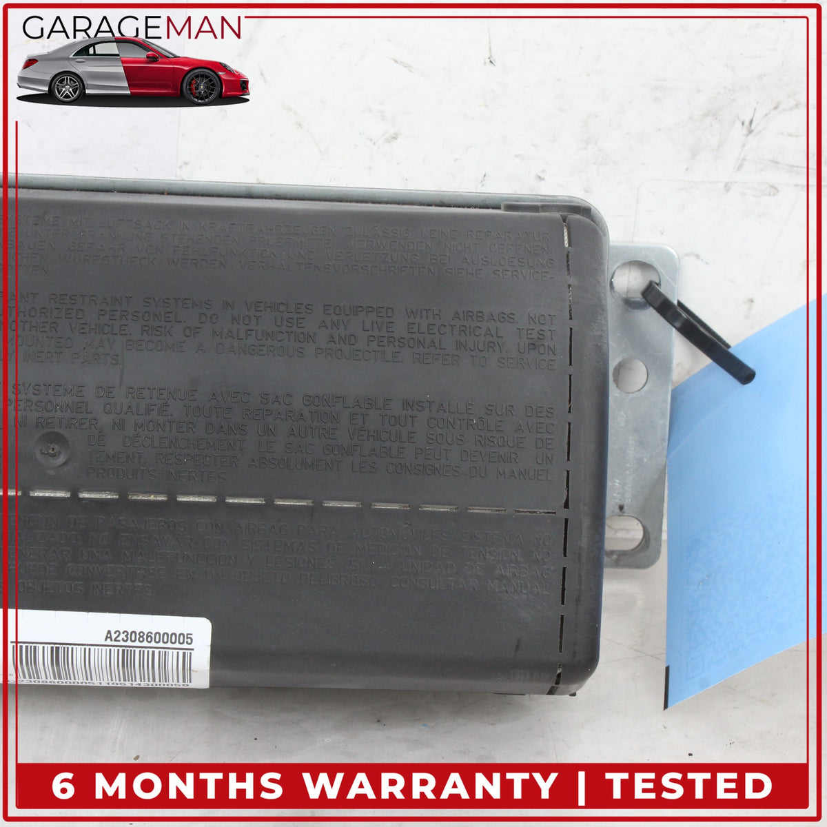 2003-2012 Mercedes R230 SL500 SL550 Front Right Dash Airbag 2308600005 OEM