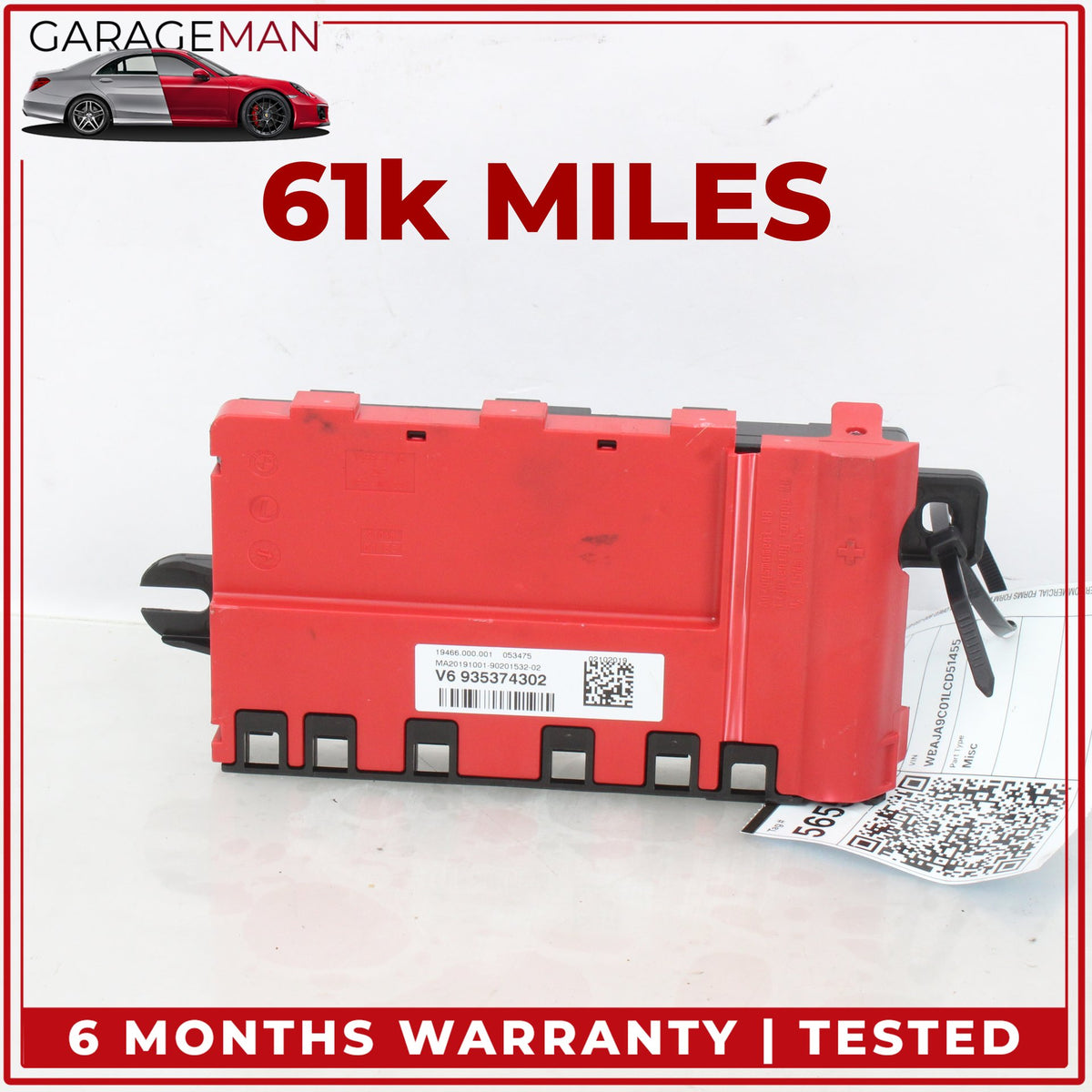 2017-2023 BMW 530e G30 Power Distribution Relay Junction Fuse Box 9353743 OEM