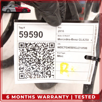 2015-2020 Mercedes X156 GLA250 Rear Left and Right Side Coil Spring Set OEM