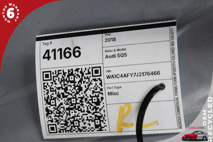2009-2018 Audi SQ5 FY SUV Left Rear Door Shell 8R0833051B Genuine