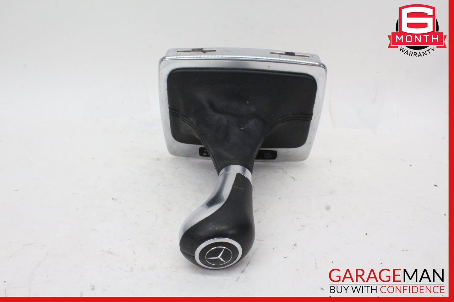 2012-2014 Mercedes W204 C250 Center Console Shifter Knob Boot Trim Cover OEM
