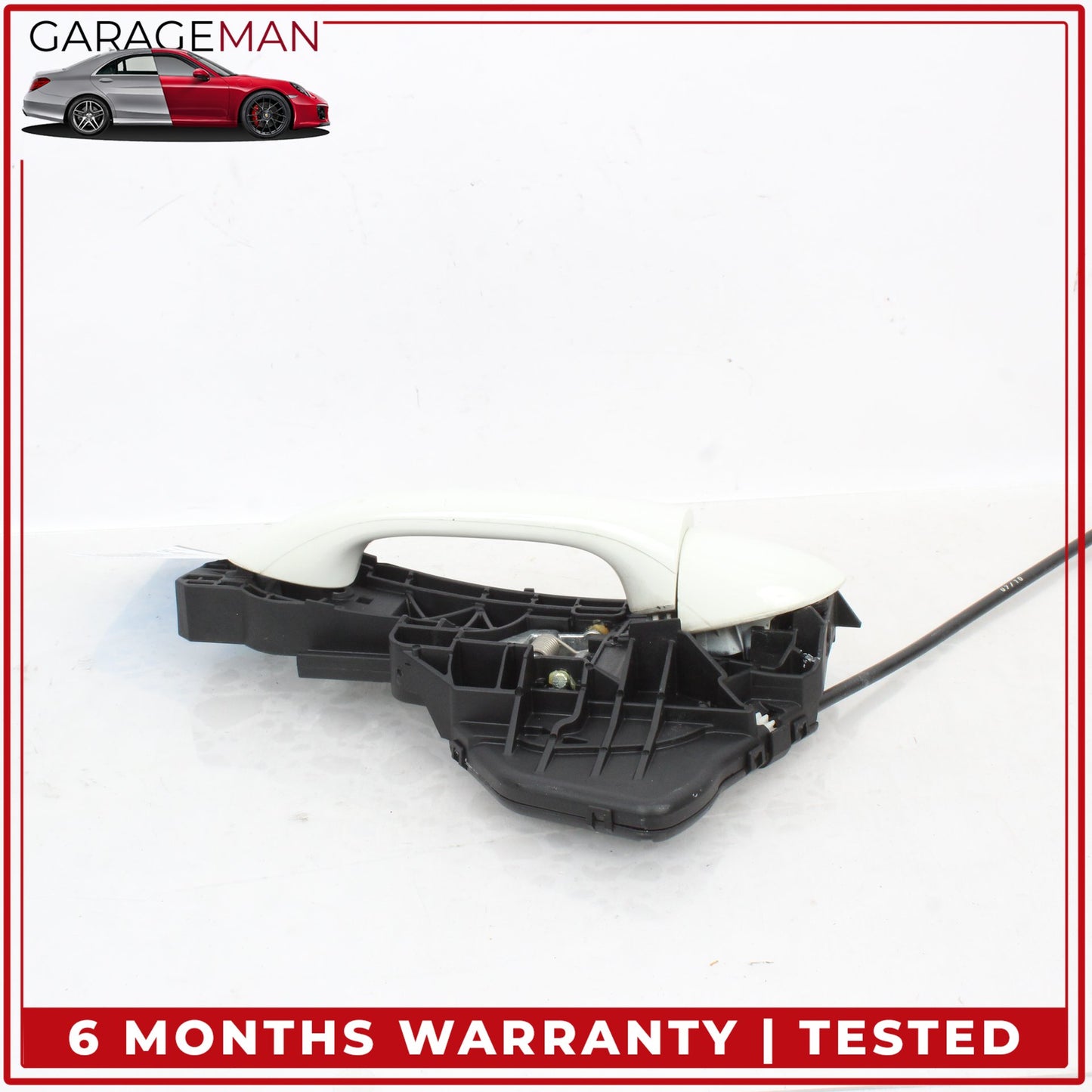 2006-2013 Mercedes W164 ML350 Front Right Exterior Door Handle Calcite White OEM