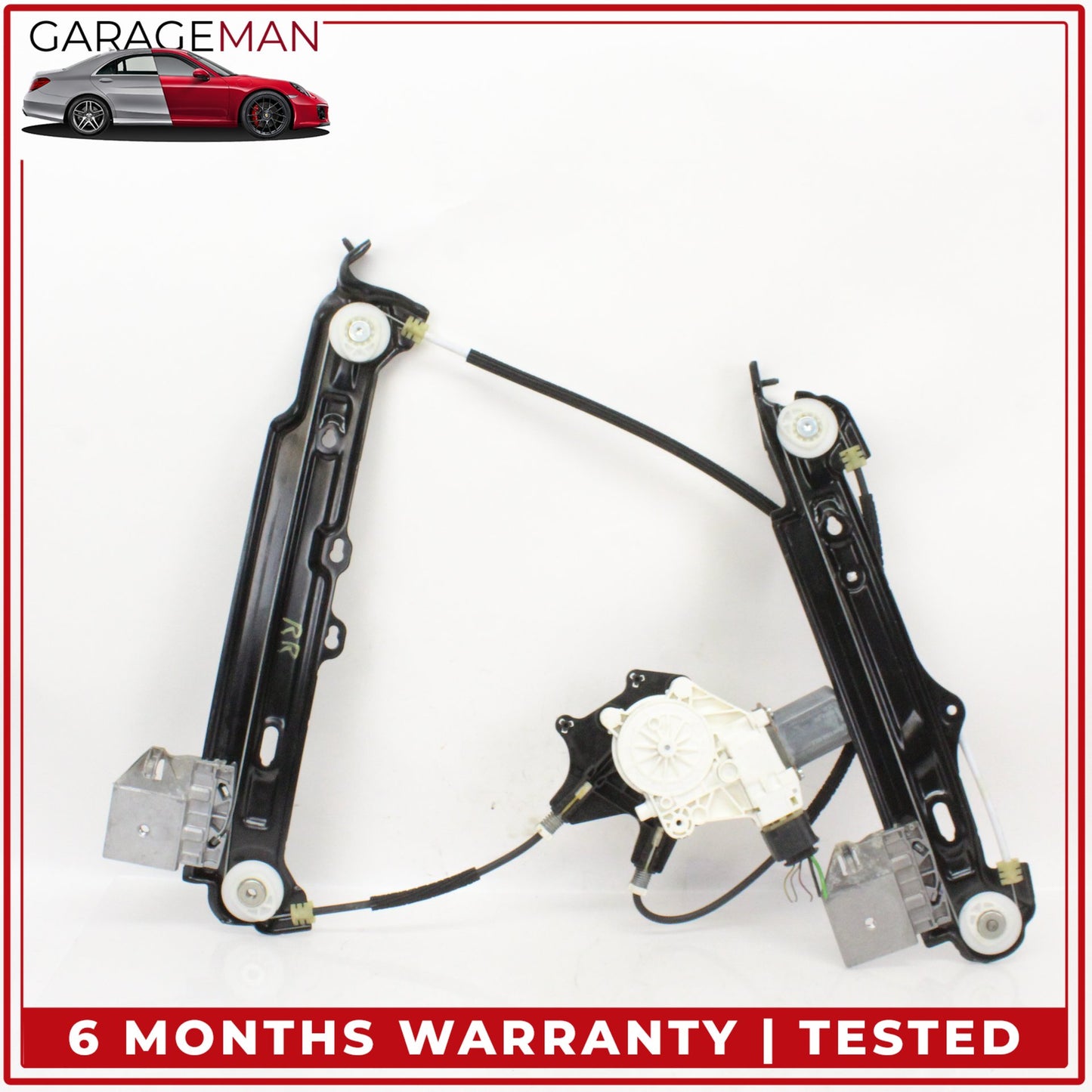2014-2020 BMW 430i Rear Right Side Window Regulator w/ Motor 7326326 OEM