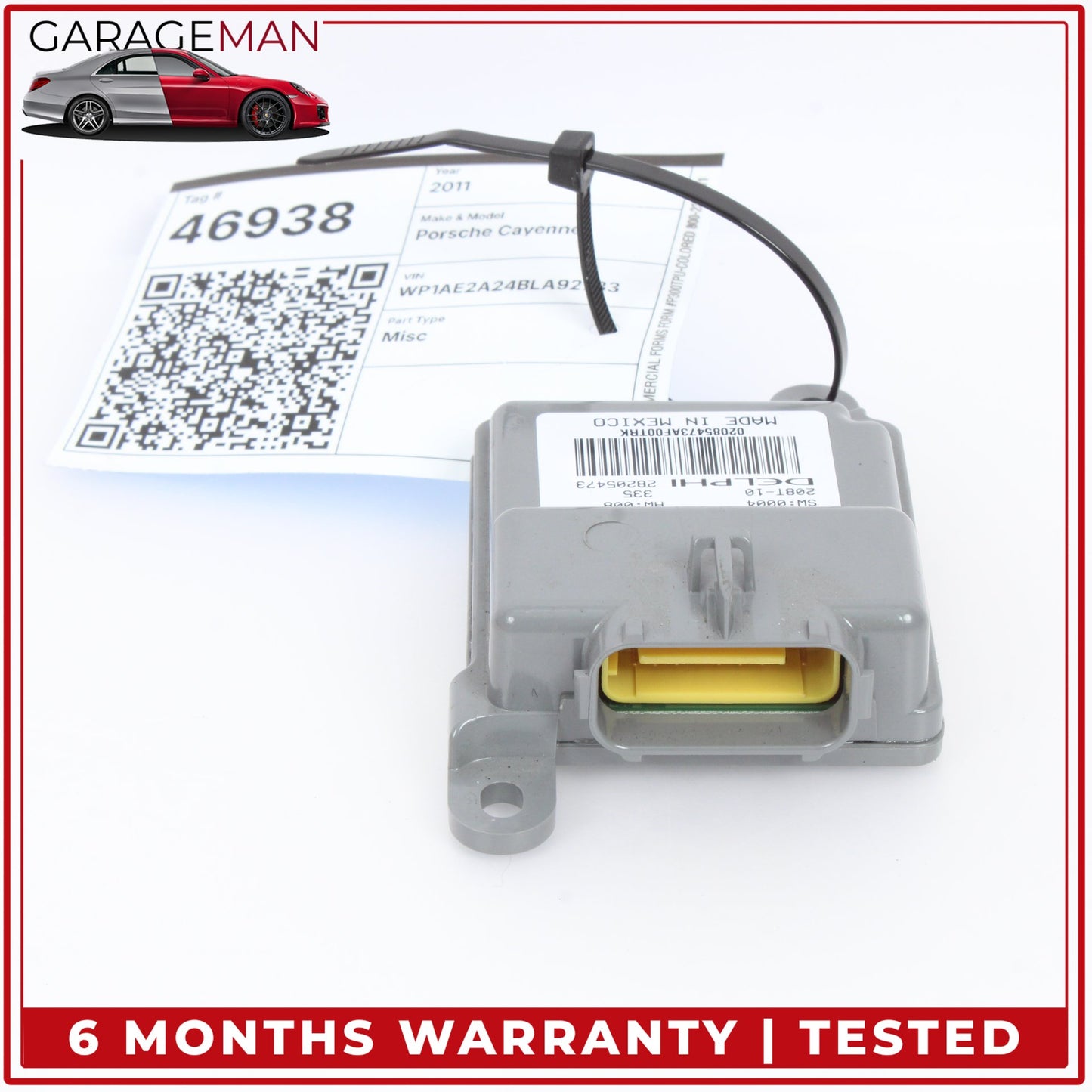 2011-2018 Porsche Cayenne 958 Front Right Side Seat Occupancy Control Module OEM