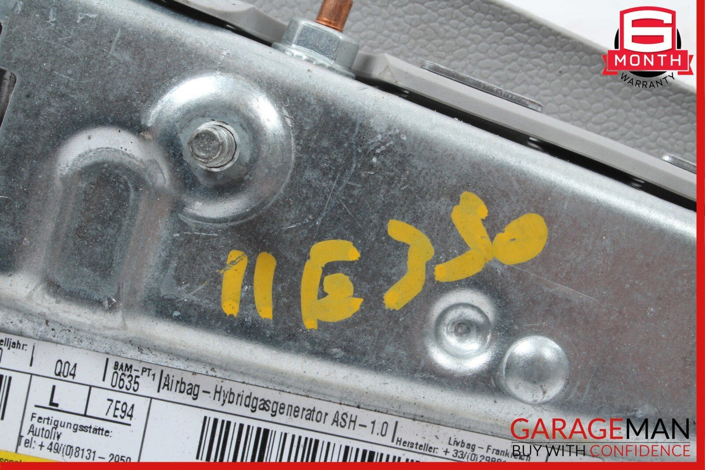 10-18 Mercedes W218 CLS550 E350 Seat Side Airbag Air Bag Front Left Gray OEM